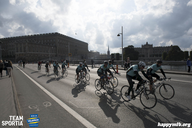 Bild från Velothon Stockholm 2015 - Slottet