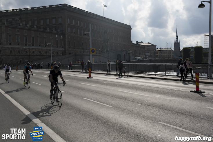 Bild från Velothon Stockholm 2015 - Slottet