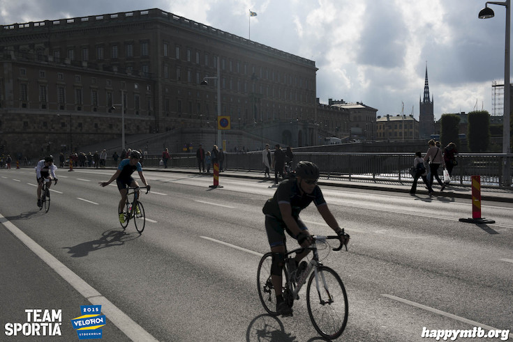 Bild från Velothon Stockholm 2015 - Slottet