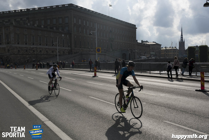 Bild från Velothon Stockholm 2015 - Slottet