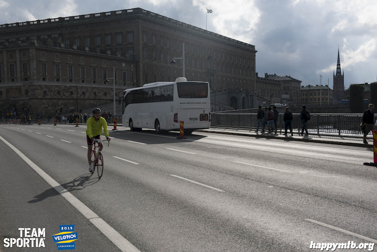 Bild från Velothon Stockholm 2015 - Slottet