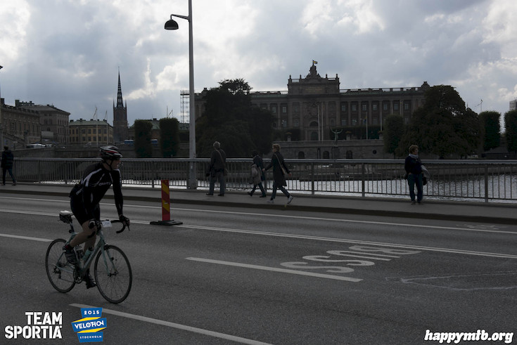 Bild från Velothon Stockholm 2015 - Slottet