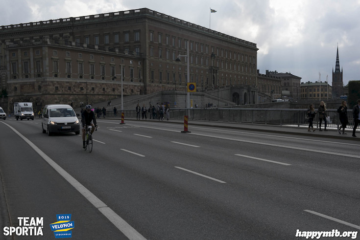 Bild från Velothon Stockholm 2015 - Slottet